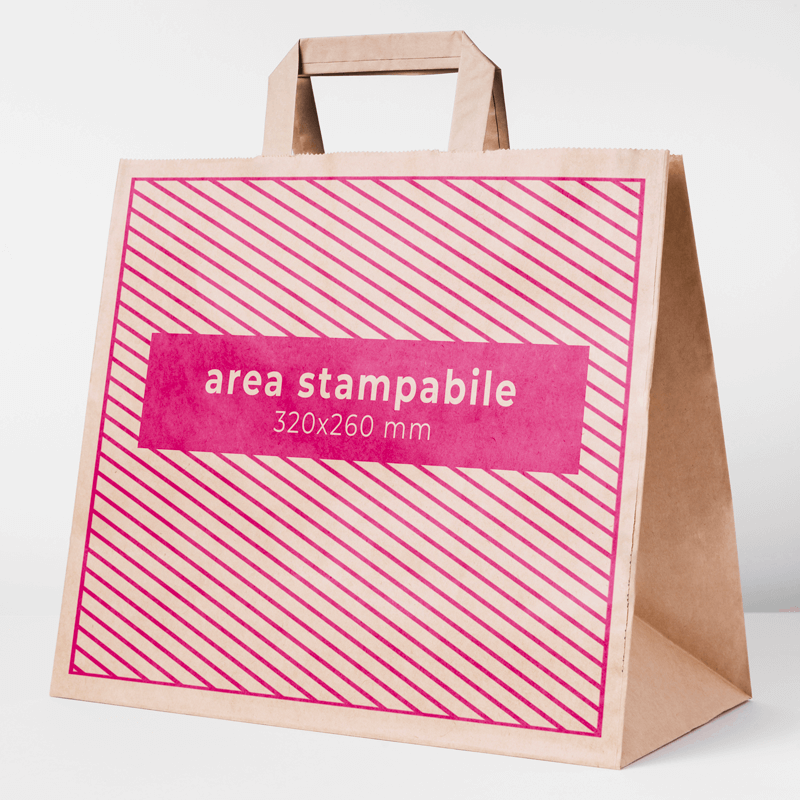 Shopper carta  +240 360X300 mm - Cabona Carta